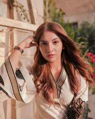 WHITE PLAZZO STICHTED 2PCS