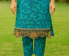 Zahra Premium Printed & Embroidered 2-Piece