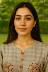 Mahnoor 2-Piece Embroidered Dres