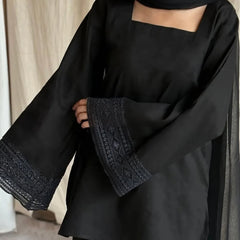 Black Farshi Dress,3pcs