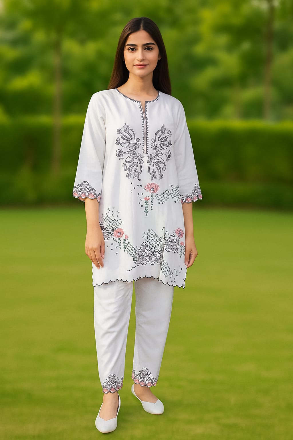 MARIA WHITE 3-Piece Dress